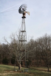 Installing Tower and Windmill from the Ground Up 21      